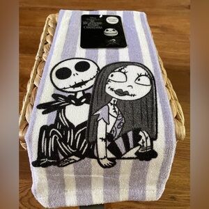 Disney: Nightmare Before Christmas  purple striped Kitchen towel